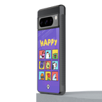 kawaii edition back phone cover | glass case for google pixel 8 pro