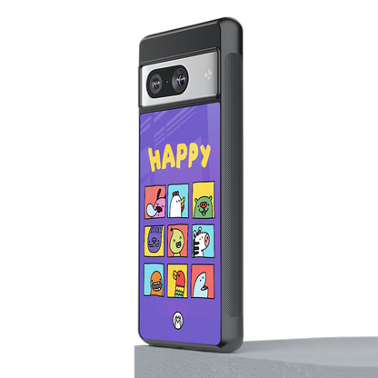 kawaii edition back phone cover | glass case for Google Pixel 8