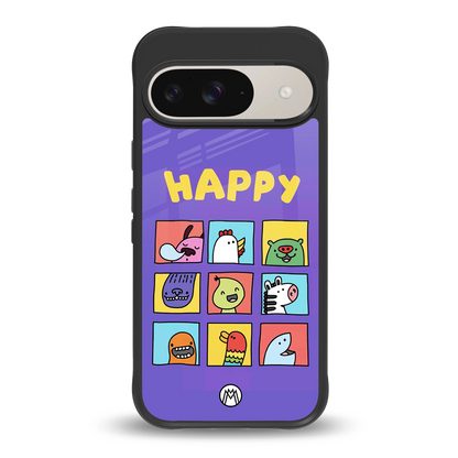 kawaii edition back phone cover | glass case for google pixel 9