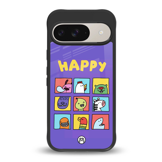 kawaii edition back phone cover | glass case for google pixel 9