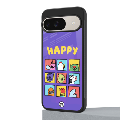 kawaii edition back phone cover | glass case for google pixel 9