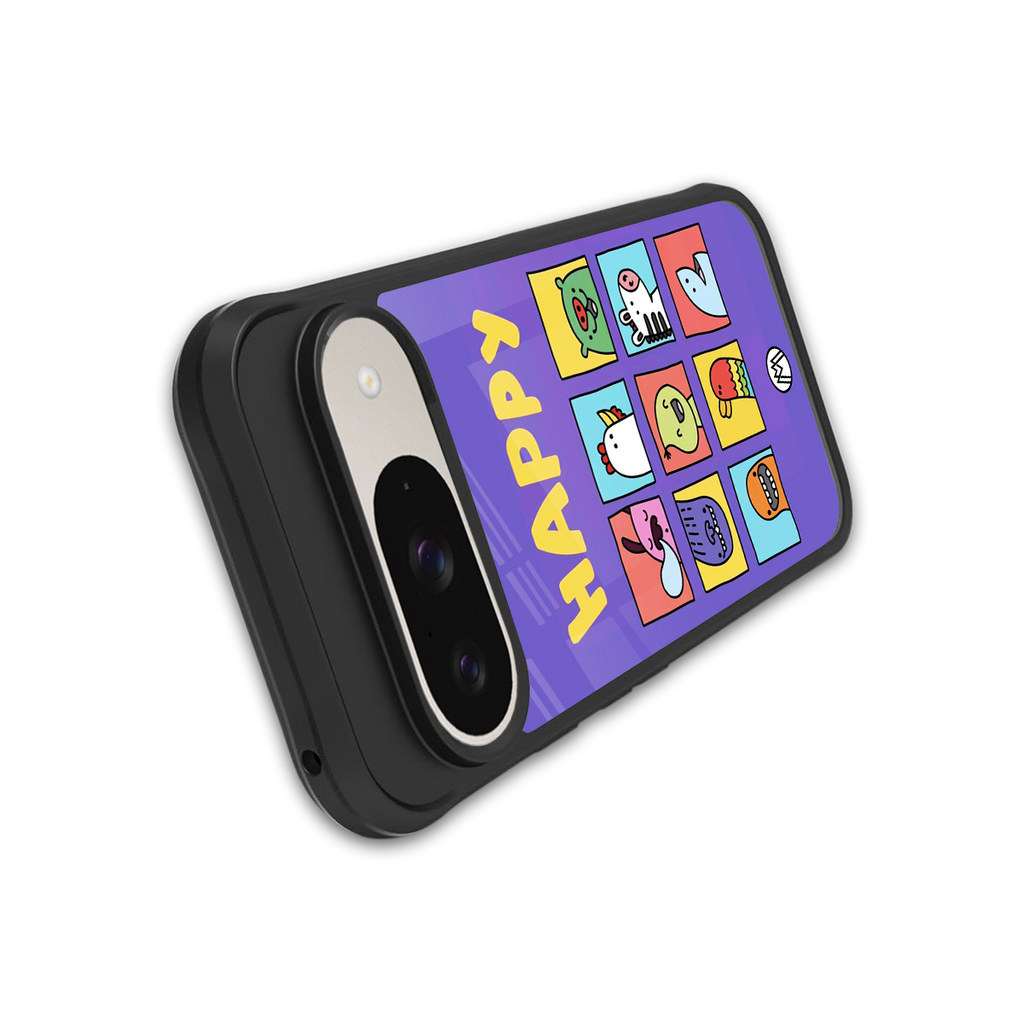 kawaii edition back phone cover | glass case for google pixel 9
