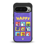 kawaii edition back phone cover | glass case for google pixel 9 pro