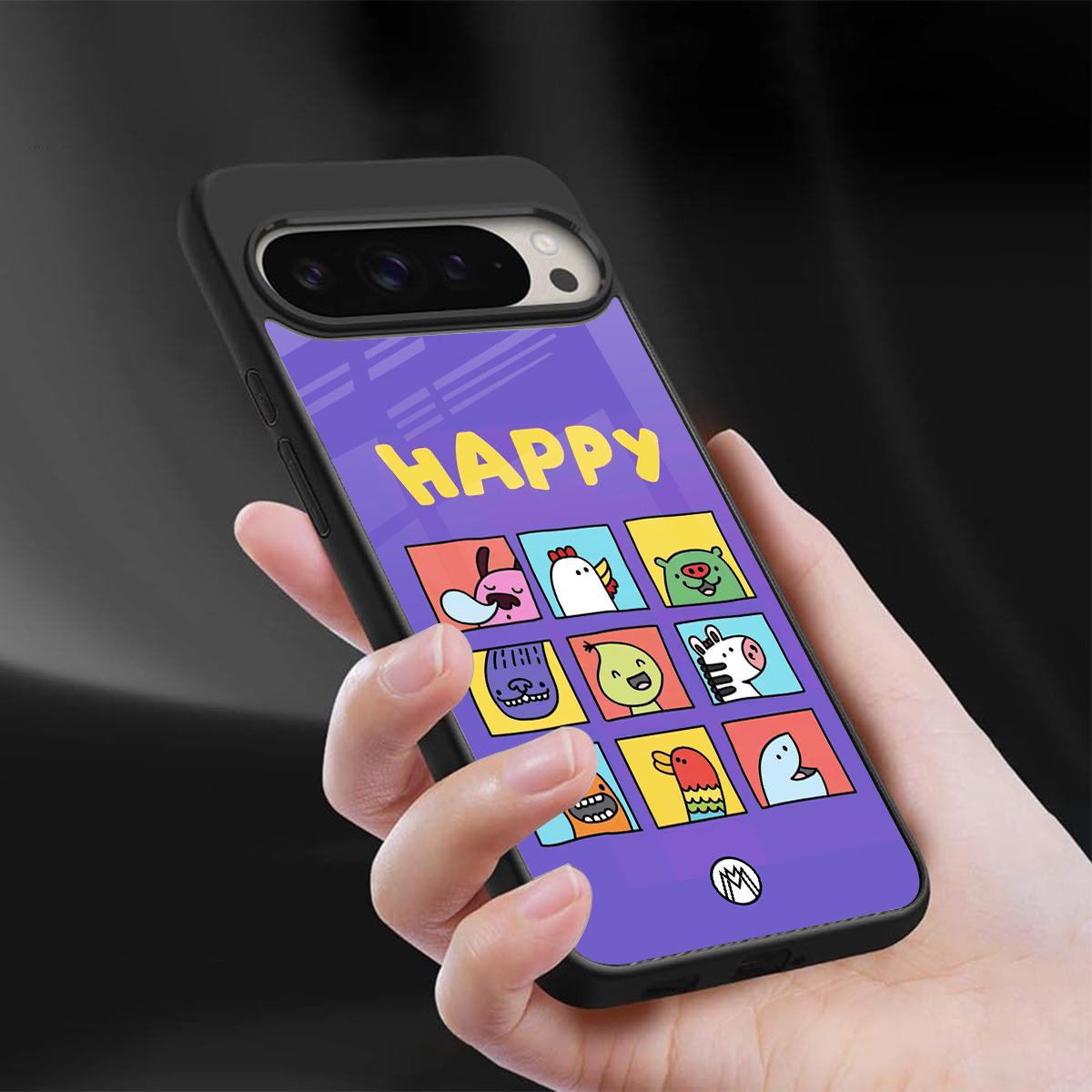 kawaii edition back phone cover | glass case for google pixel 9 pro