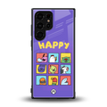 kawaii edition back phone cover | glass case for samsung galaxy s23 ultra