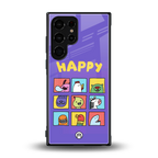 kawaii edition back phone cover | glass case for samsung galaxy s23 ultra