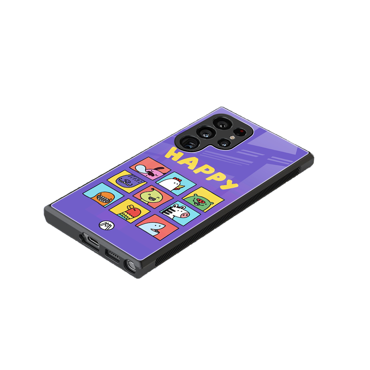 kawaii edition back phone cover | glass case for samsung galaxy s23 ultra
