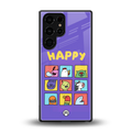 kawaii edition back phone cover | glass case for samsung galaxy s25 ultra