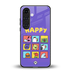 kawaii edition back phone cover | glass case for samsung galaxy s24 plus