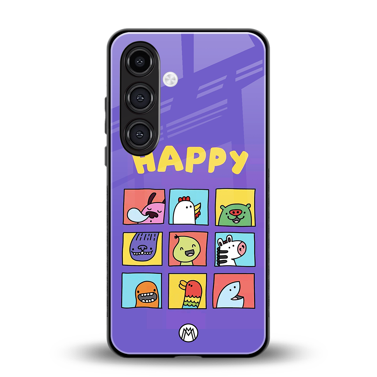 kawaii edition back phone cover | glass case for samsung galaxy s24 plus