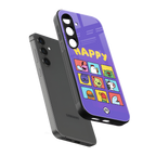 kawaii edition back phone cover | glass case for samsung galaxy s25