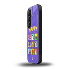 kawaii edition back phone cover | glass case for samsung galaxy s24 fe