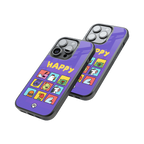 Protective Glass Back Phone Case Compatible with iPhone, Samsung, OnePlus, Pixel & More