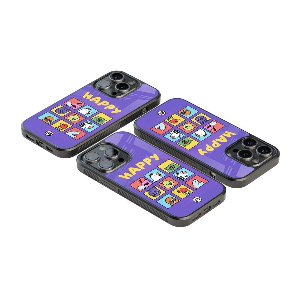 Luxury Glass Back Mobile Cover for iPhone, Samsung Galaxy, OnePlus, Pixel, Redmi & More