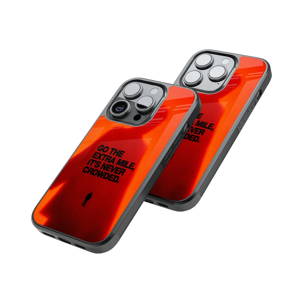 Protective Glass Back Phone Case Compatible with iPhone, Samsung, OnePlus, Pixel & More