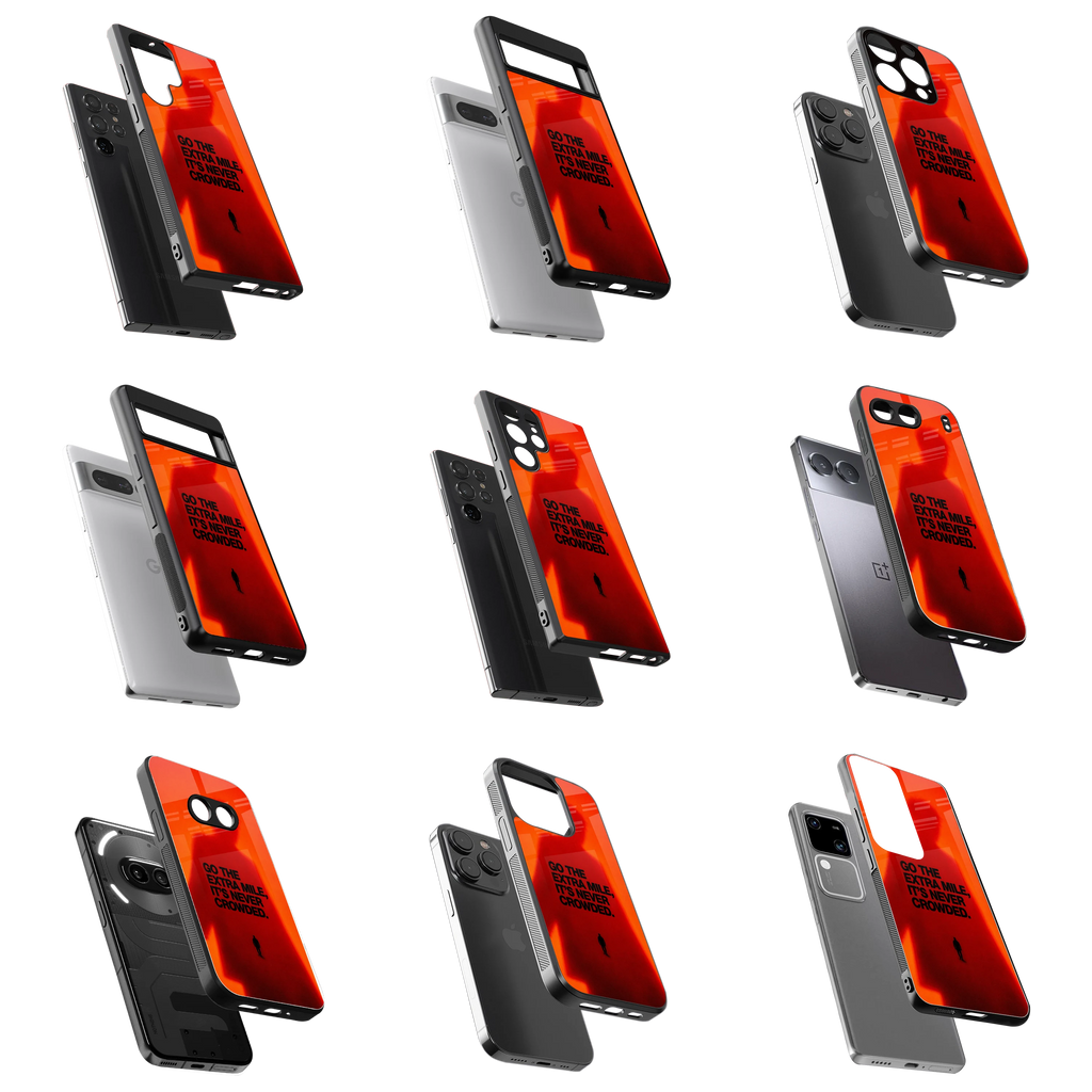 Durable Glass Back Mobile Case for iPhone, Samsung, OnePlus, Google Pixel, Redmi, Vivo, Oppo