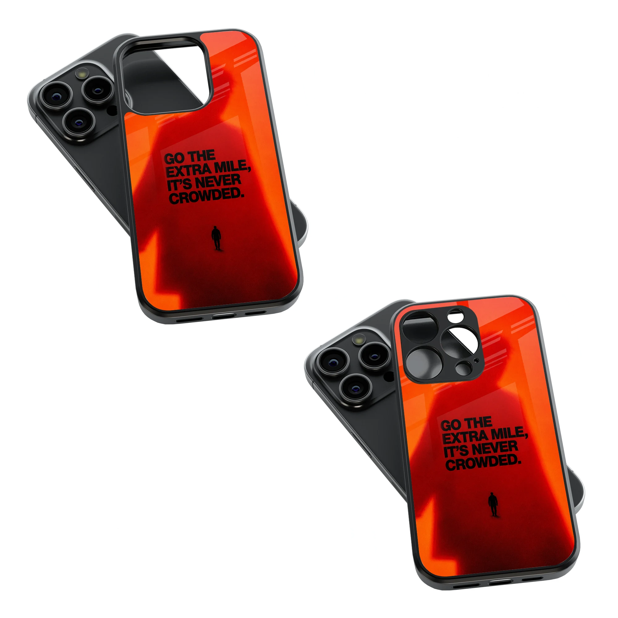 Trendy Glass Back Mobile Case for iPhone, Samsung, Redmi, OnePlus, Google Pixel, Motorola