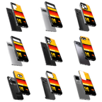 Durable Glass Back Mobile Case for iPhone, Samsung, OnePlus, Google Pixel, Redmi, Vivo, Oppo