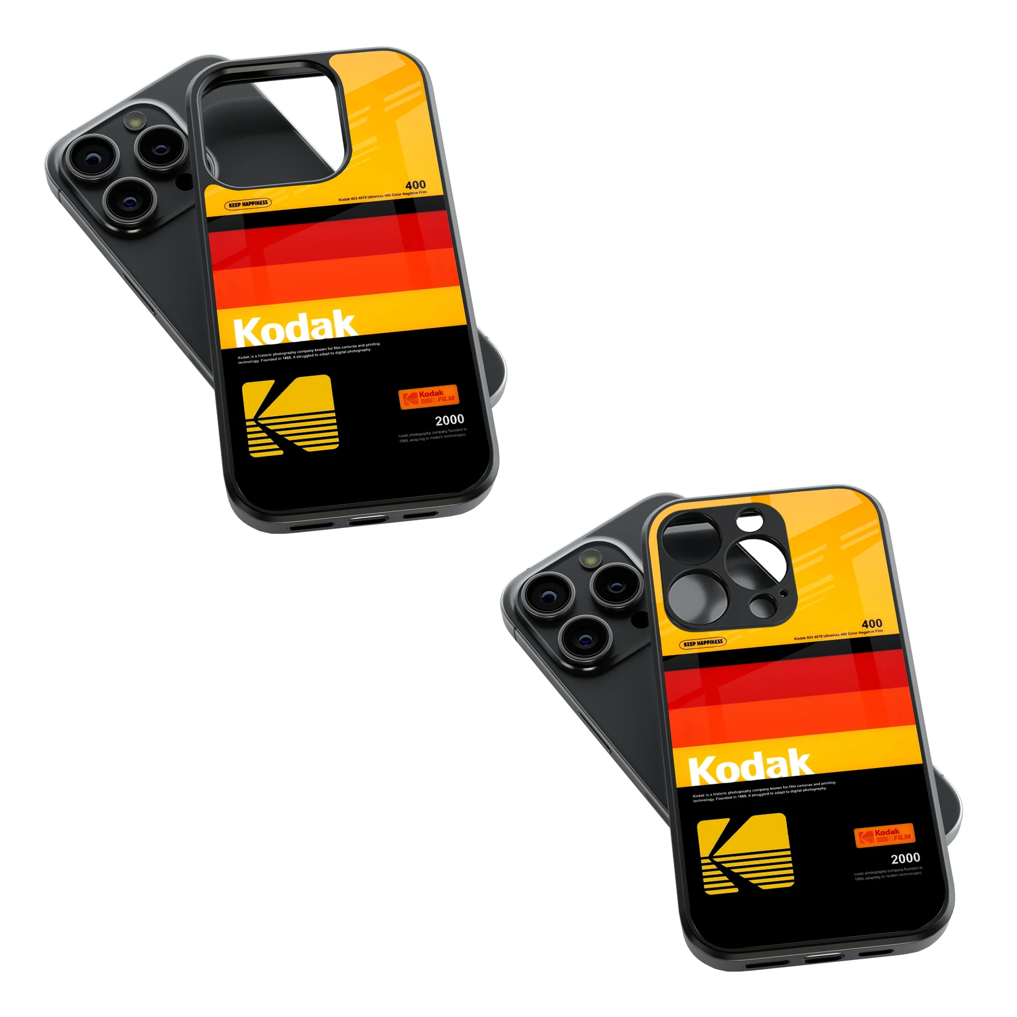 Trendy Glass Back Mobile Case for iPhone, Samsung, Redmi, OnePlus, Google Pixel, Motorola