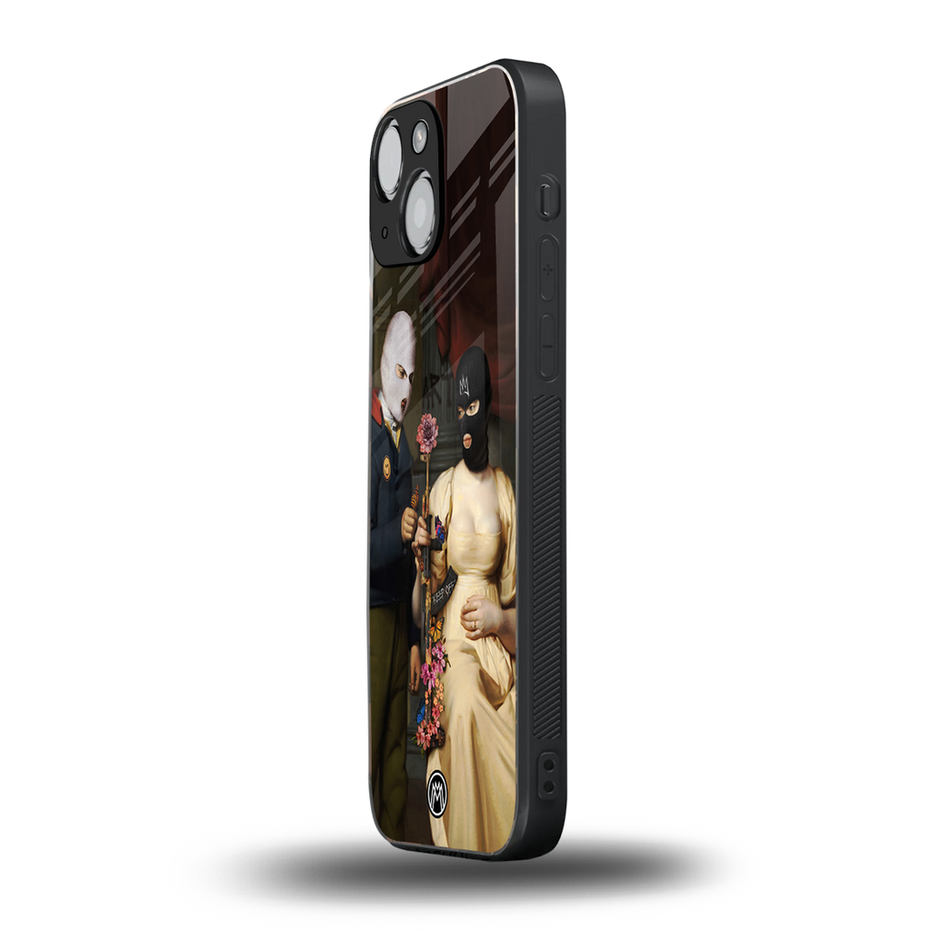 keep off back phone cover | glass case for iphone 13 mini