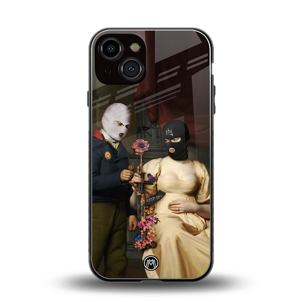 keep off back phone cover | glass case for iphone 13