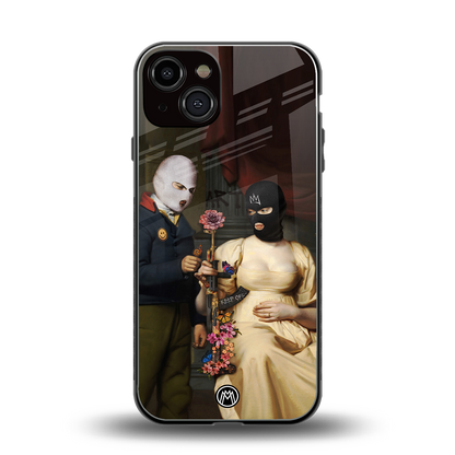 keep off back phone cover | glass case for iphone 13
