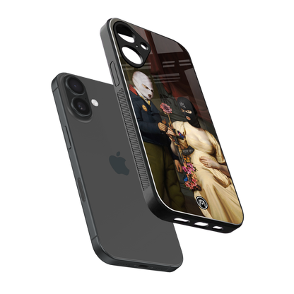 keep off back phone cover | glass case for iphone 16 plus