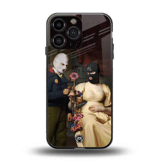 keep off back phone cover | glass case for iphone 16 pro max