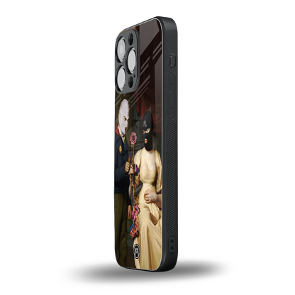 keep off back phone cover | glass case for iphone 16 pro max