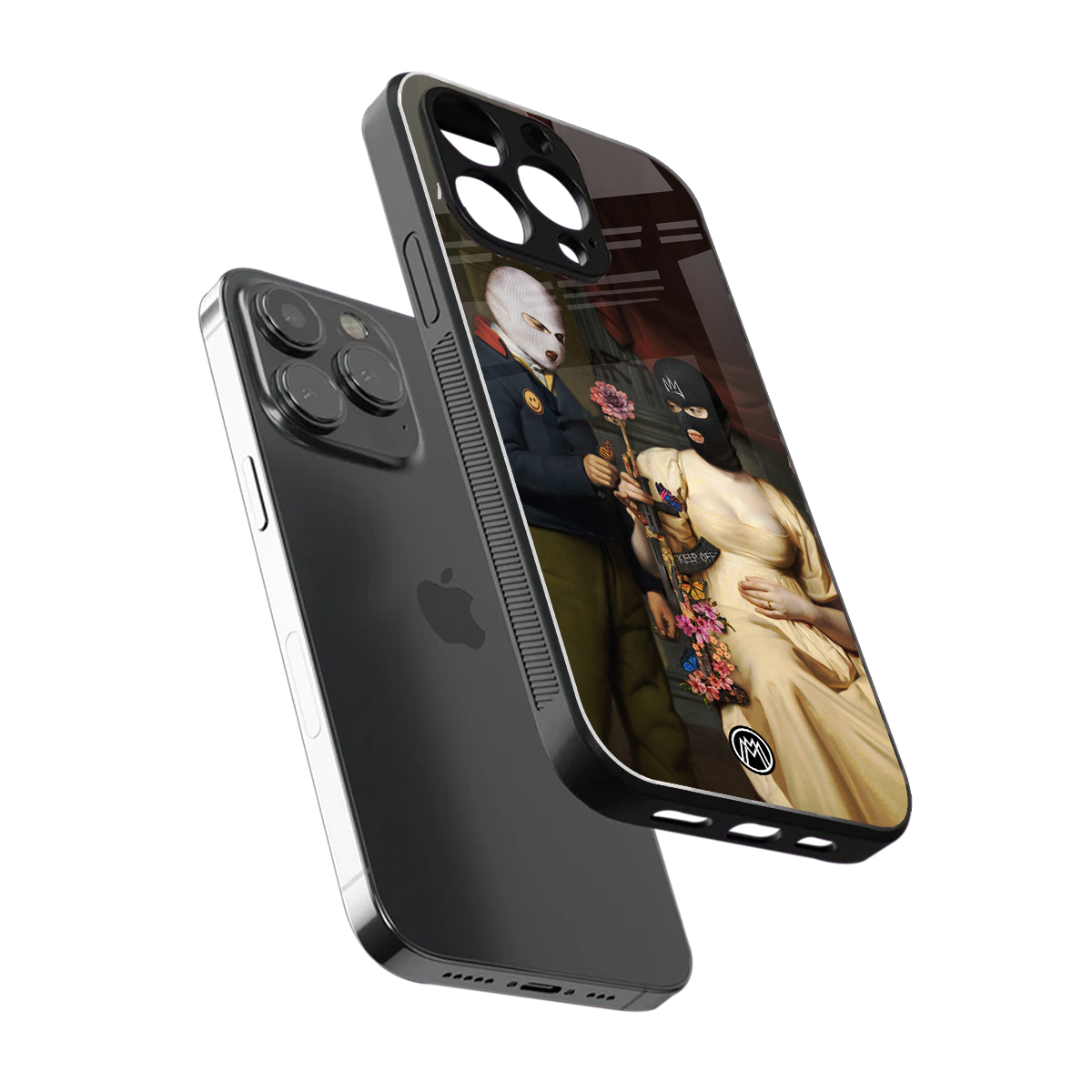 keep off back phone cover | glass case for iphone 16 pro