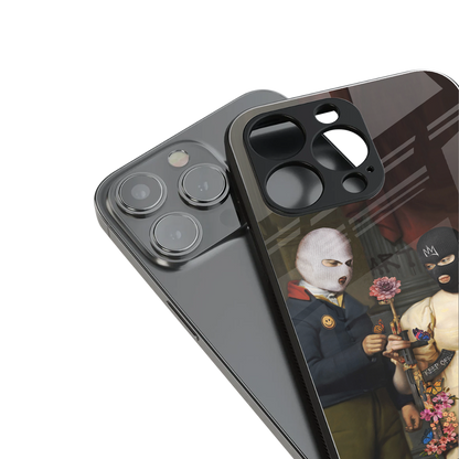 keep off back phone cover | glass case for iphone 16 pro max