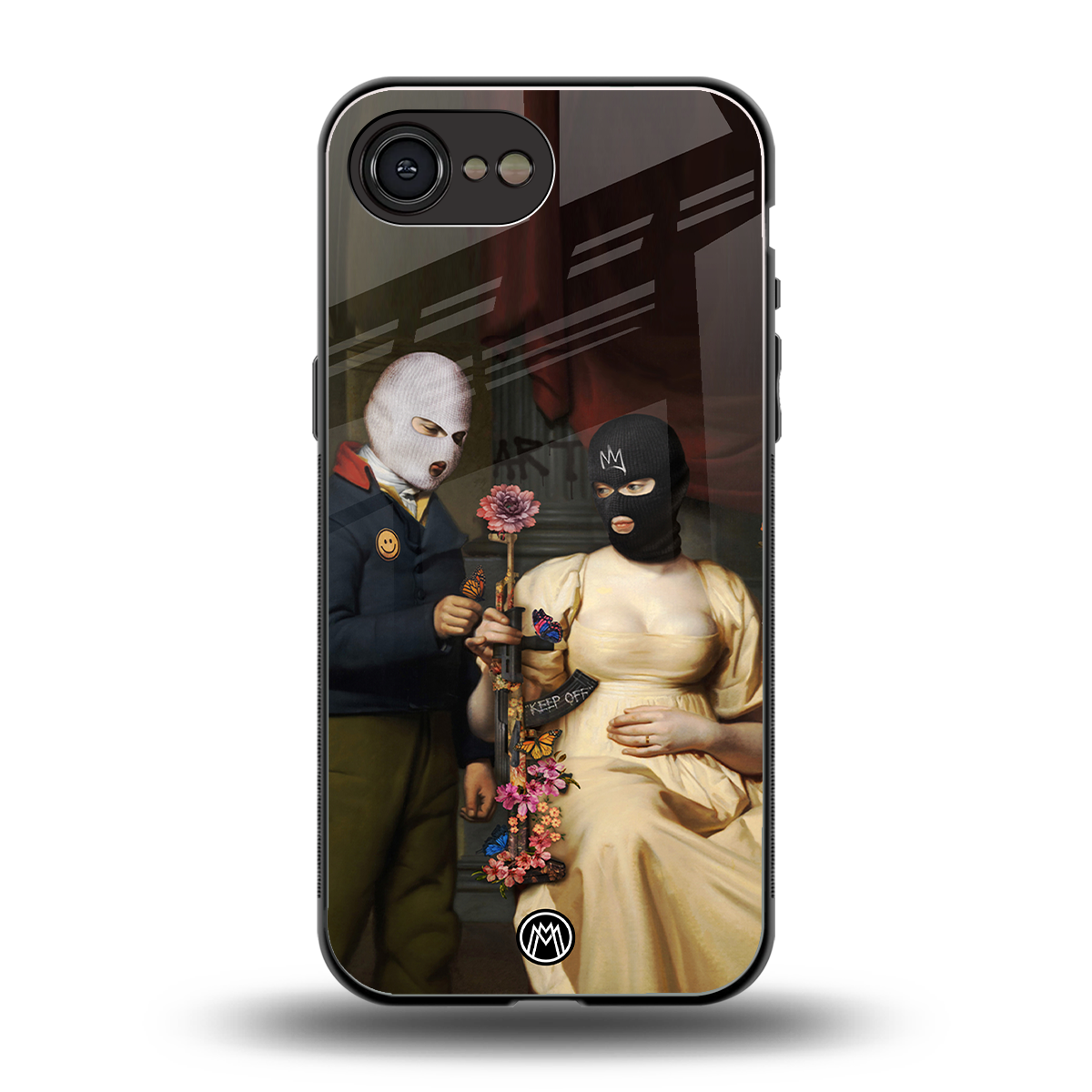 keep off back phone cover | glass case for iphone 16e