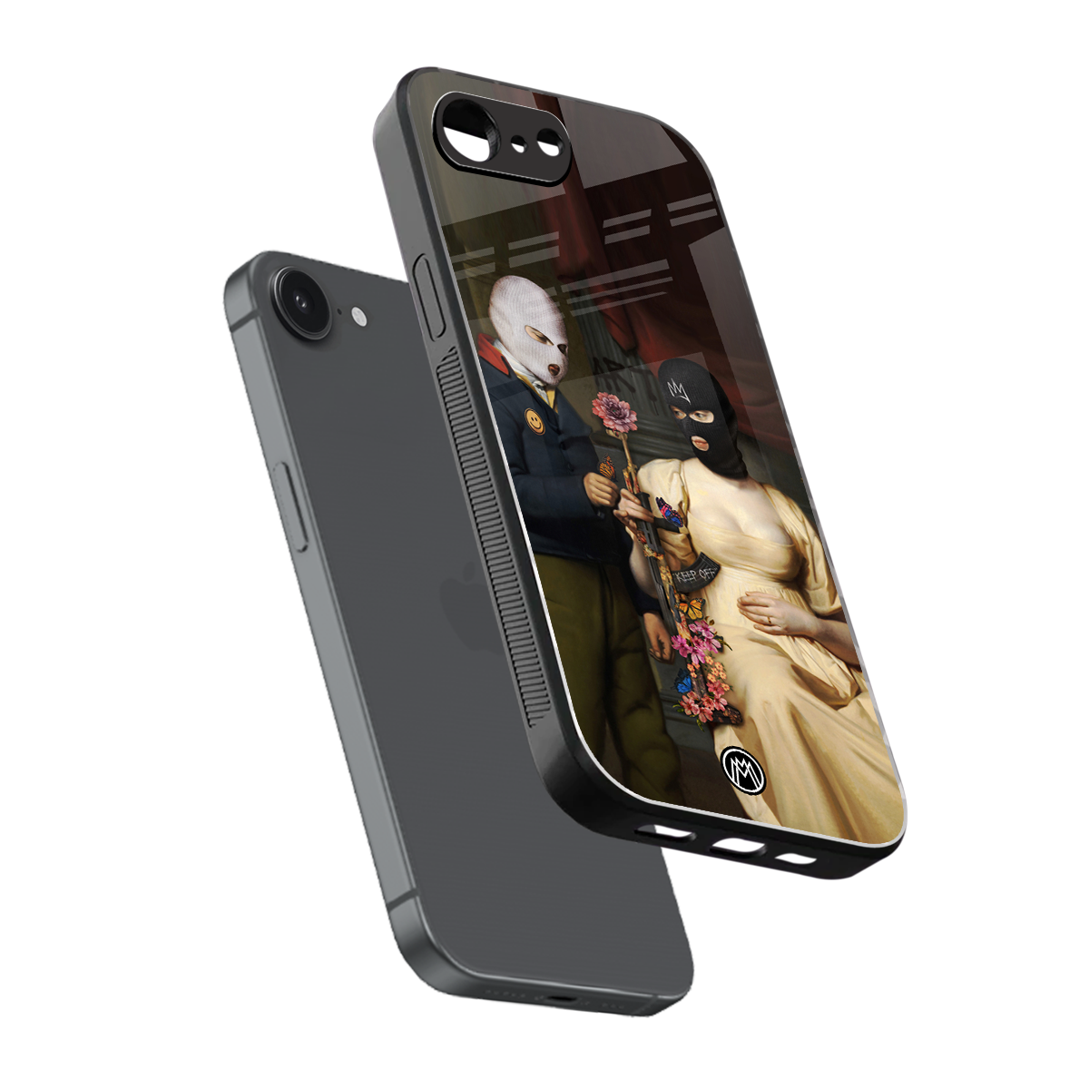 keep off back phone cover | glass case for iphone 16e