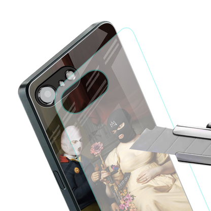 keep off back phone cover | glass case for iphone 16e