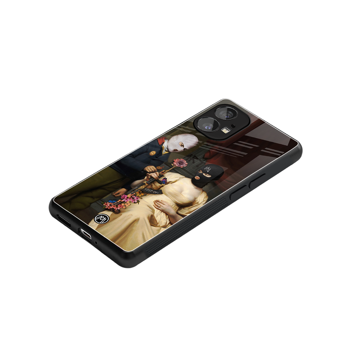 keep off back phone cover | glass case for nothing phone 1