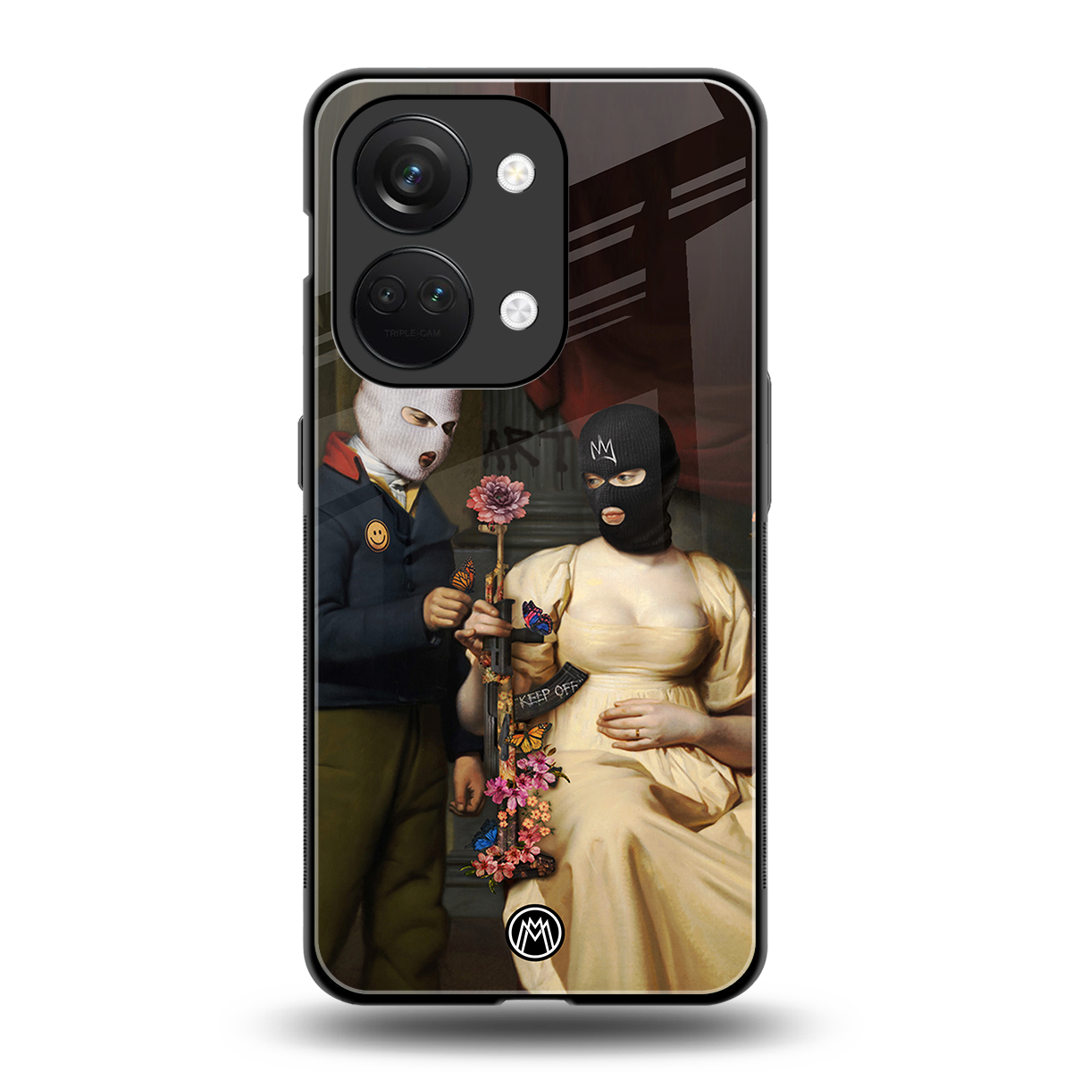 keep off back phone cover | glass case for oneplus nord 3