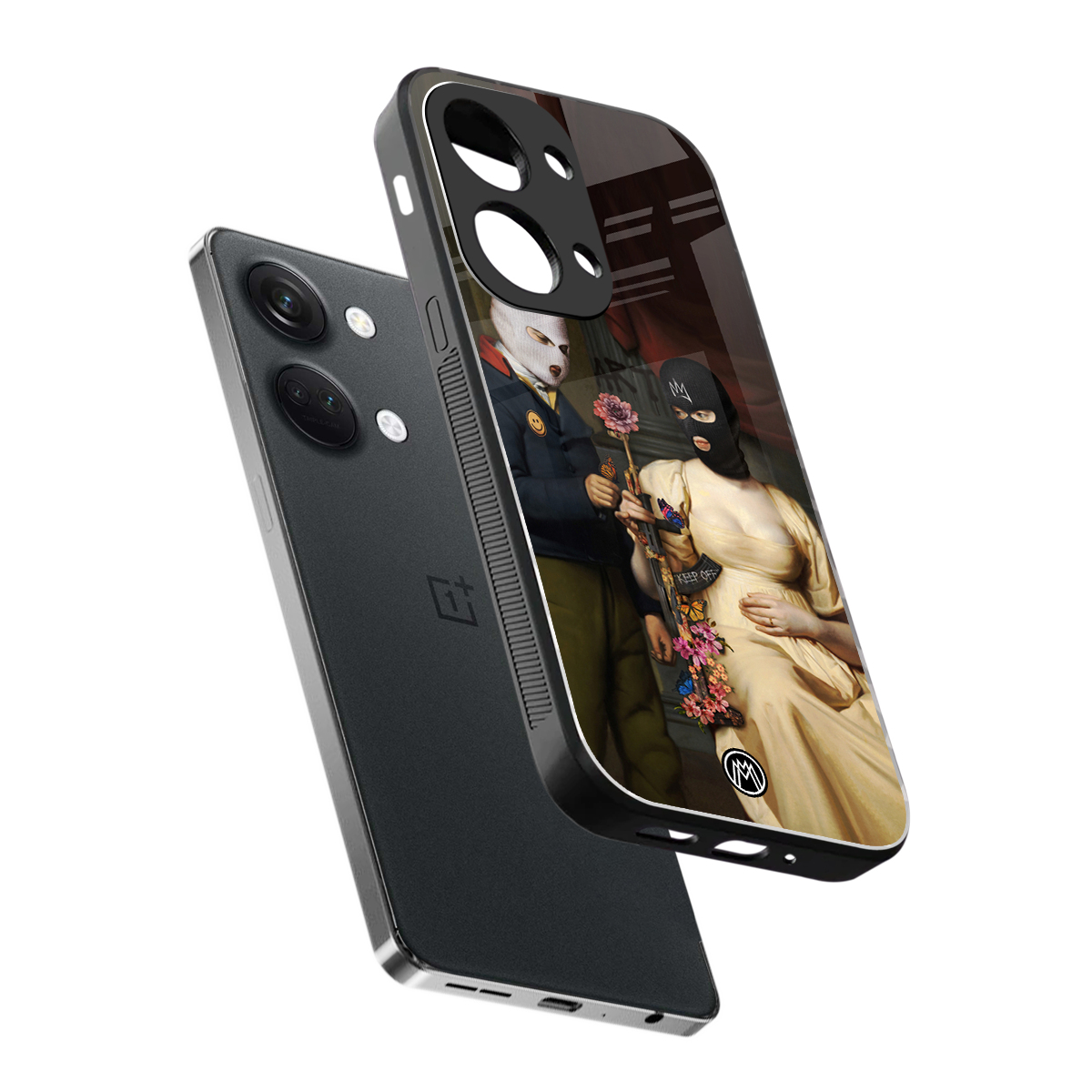 keep off back phone cover | glass case for oneplus nord 3