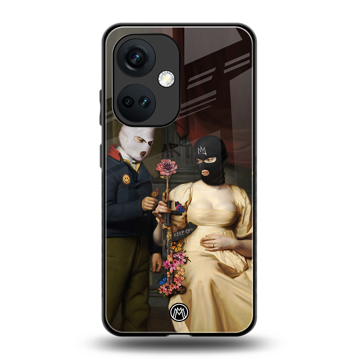 keep off back phone cover | glass case for oneplus nord ce 3