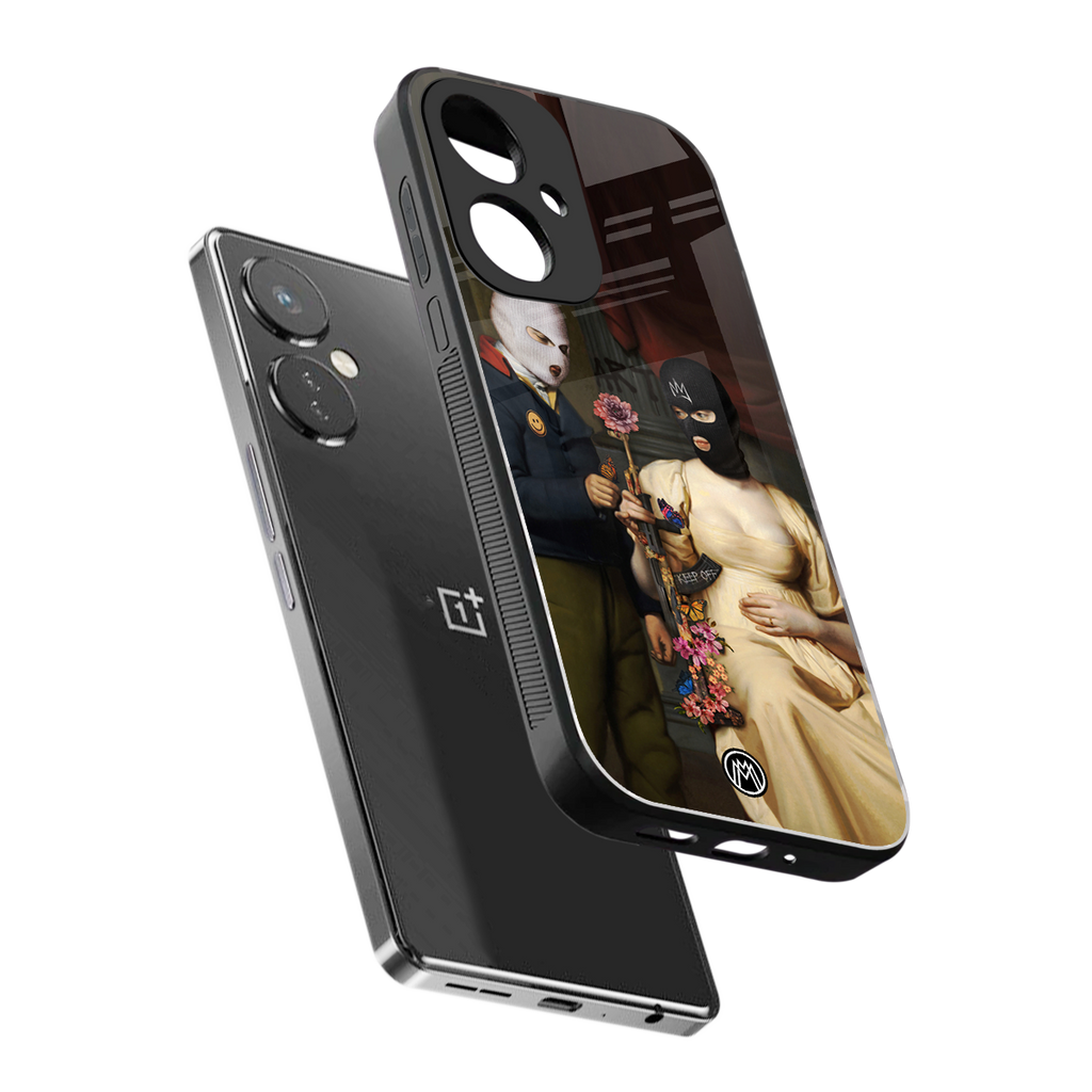 keep off back phone cover | glass case for oneplus nord ce 3