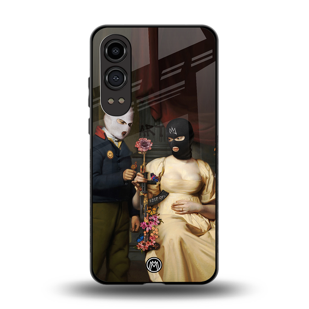 keep off back phone cover | glass case for oneplus nord ce 4 lite