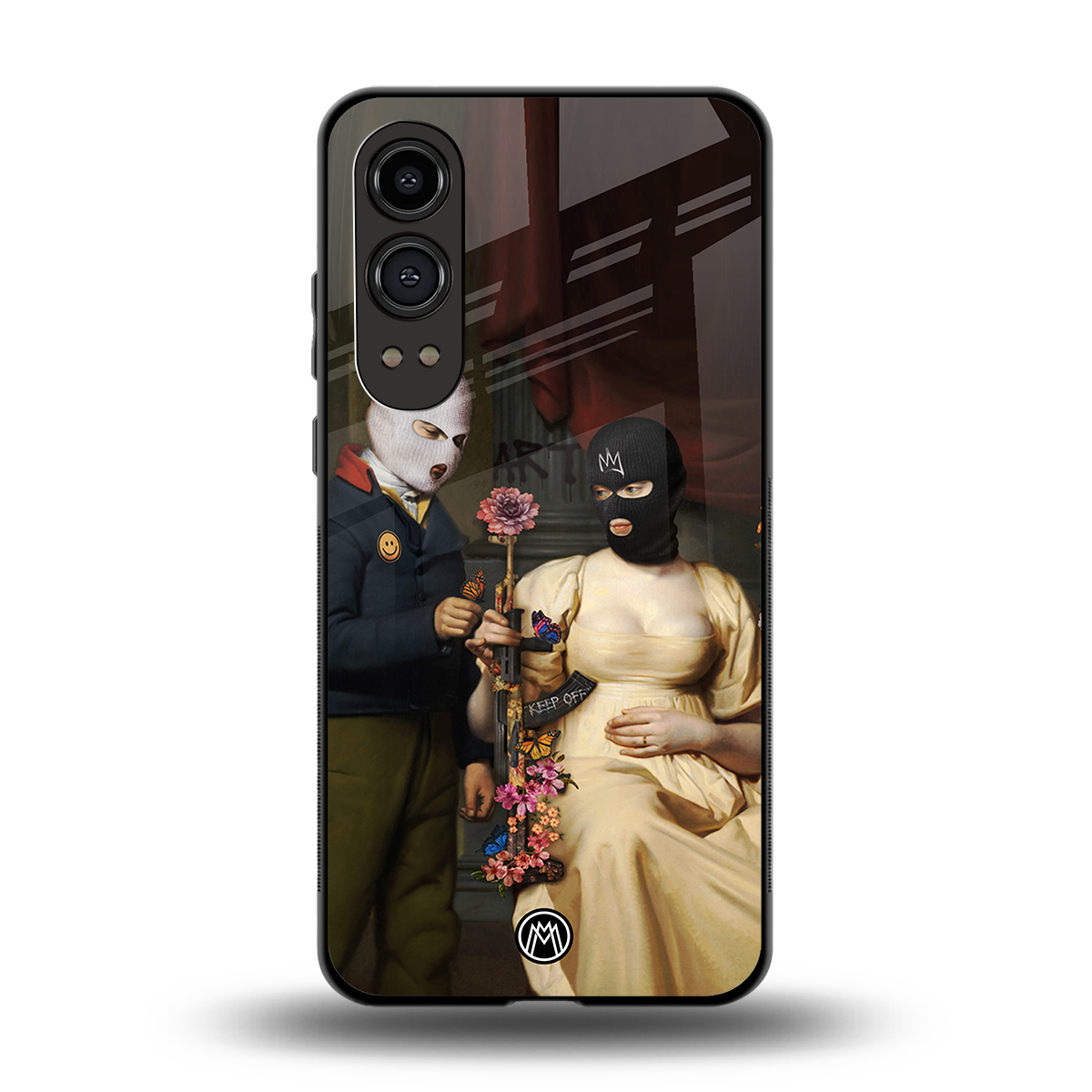 keep off back phone cover | glass case for oneplus nord ce 4 lite