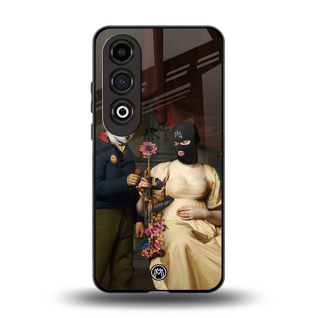 keep off back phone cover | glass case for oneplus nord ce 4