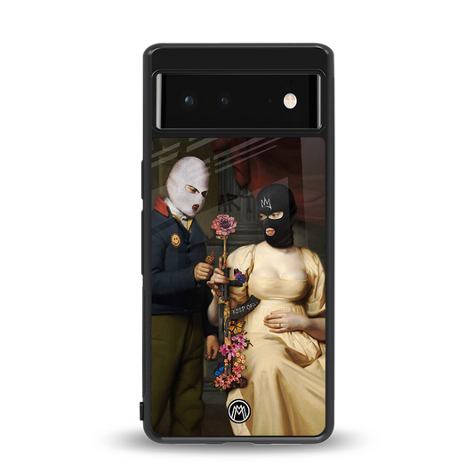 keep off back phone cover | glass case for Google Pixel 6A