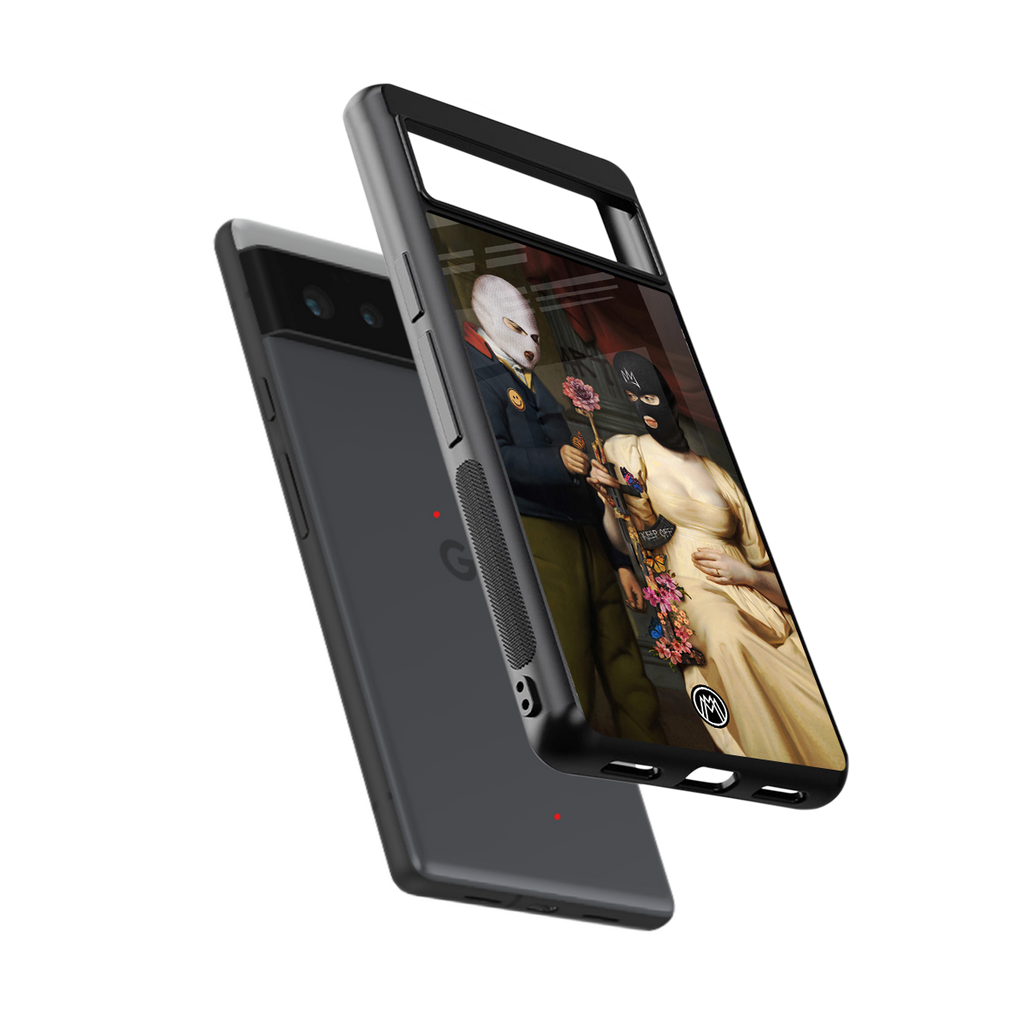 keep off back phone cover | glass case for Google Pixel 6A