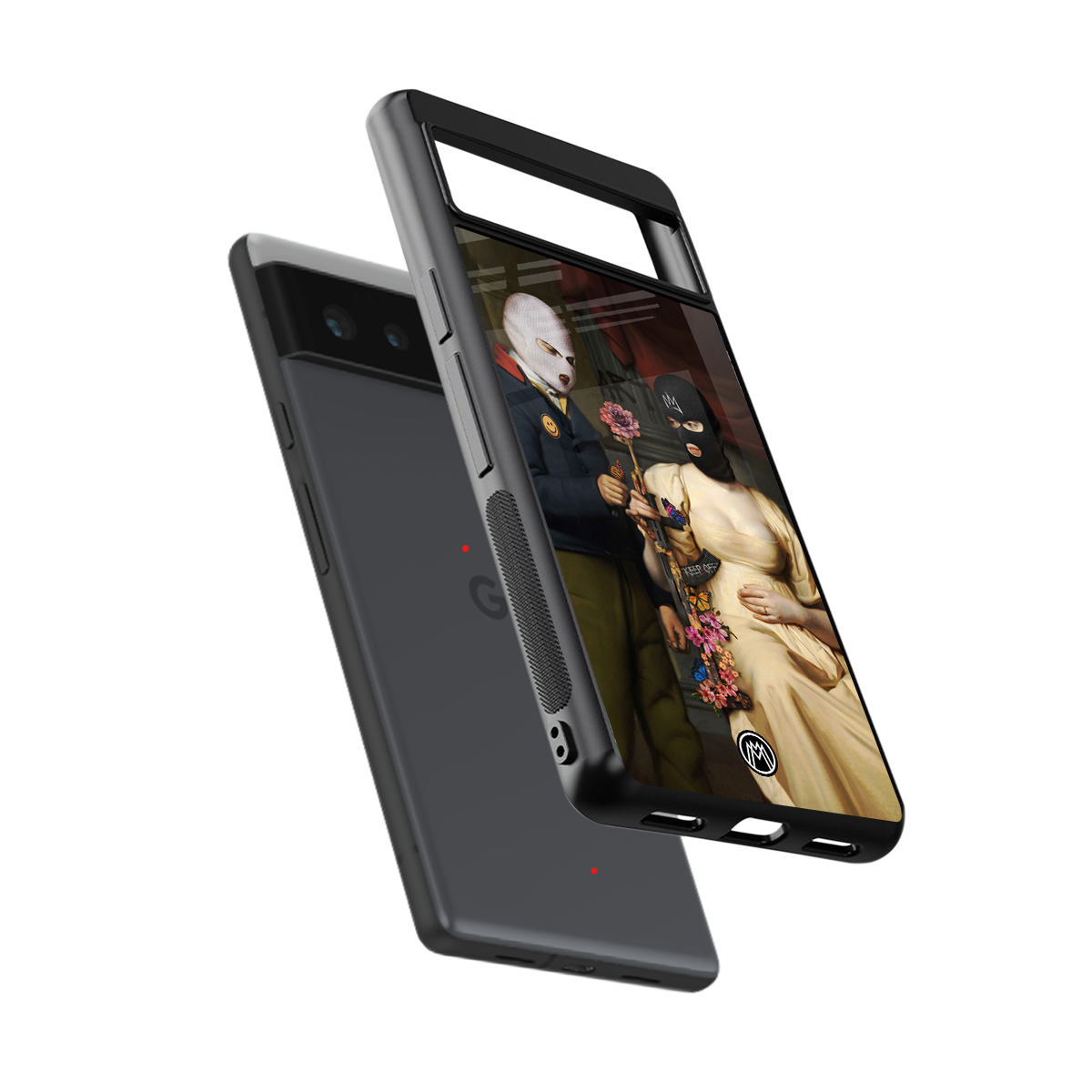 keep off back phone cover | glass case for Google Pixel 6A