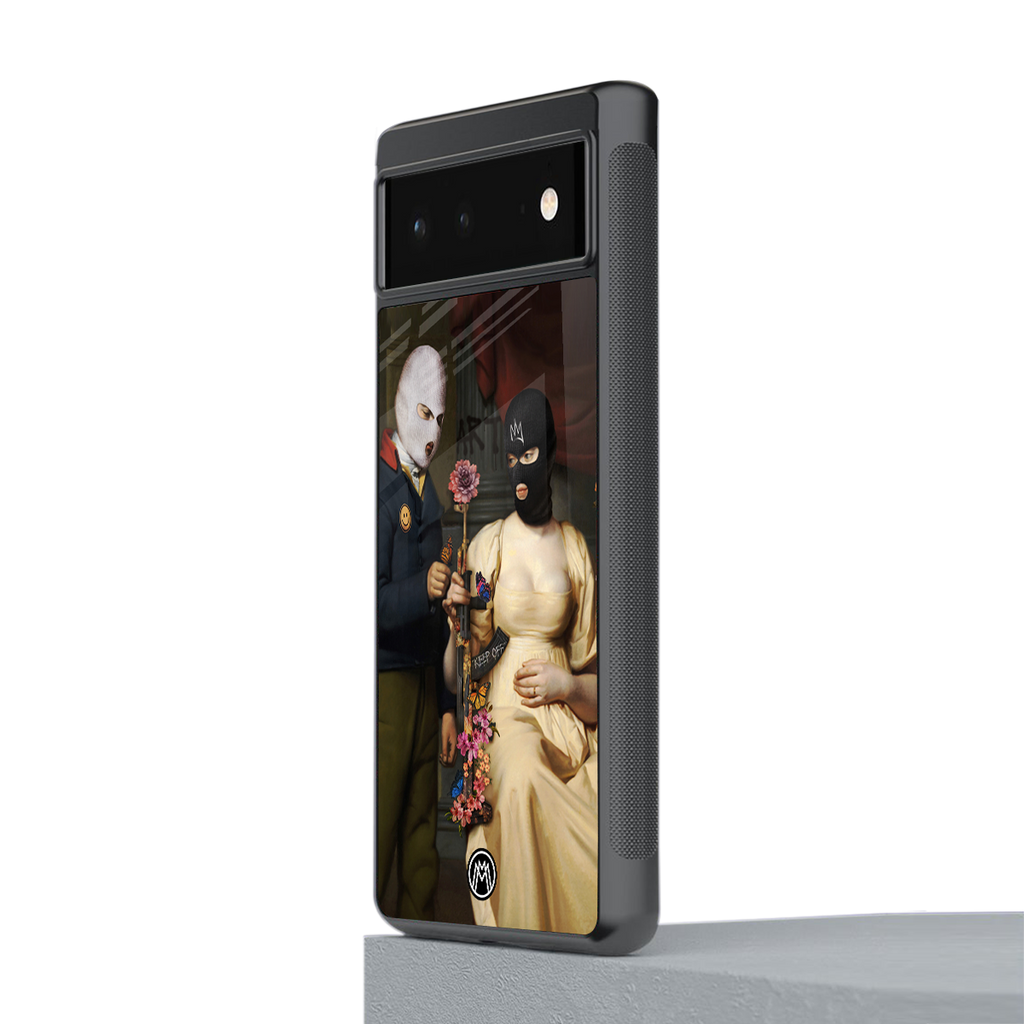 keep off back phone cover | glass case for google pixel 6