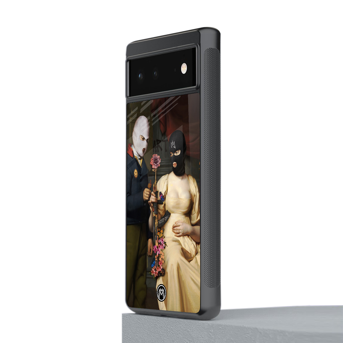 keep off back phone cover | glass case for Google Pixel 6A