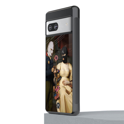 keep off back phone cover | glass case for Google Pixel 7A