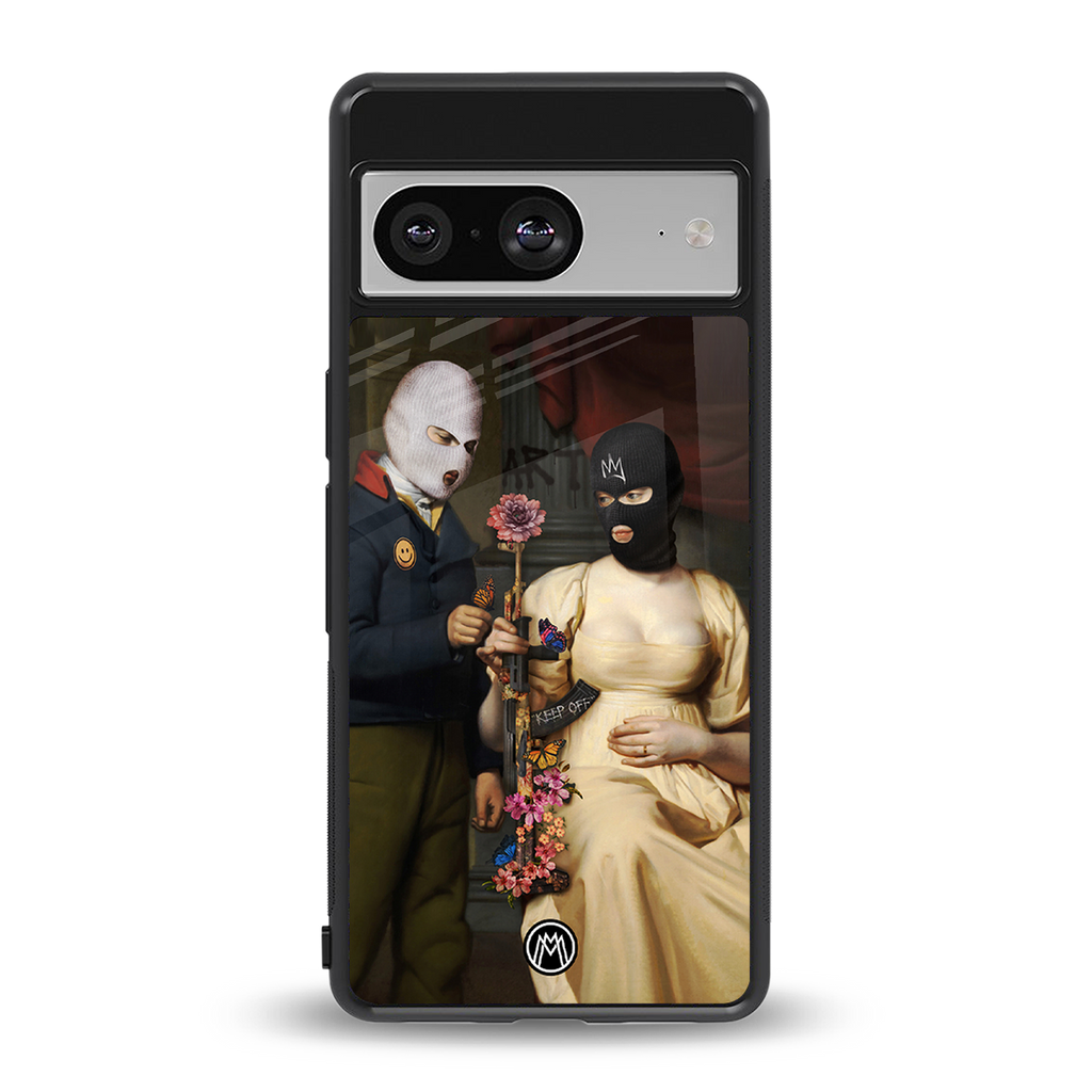 keep off back phone cover | glass case for Google Pixel 8