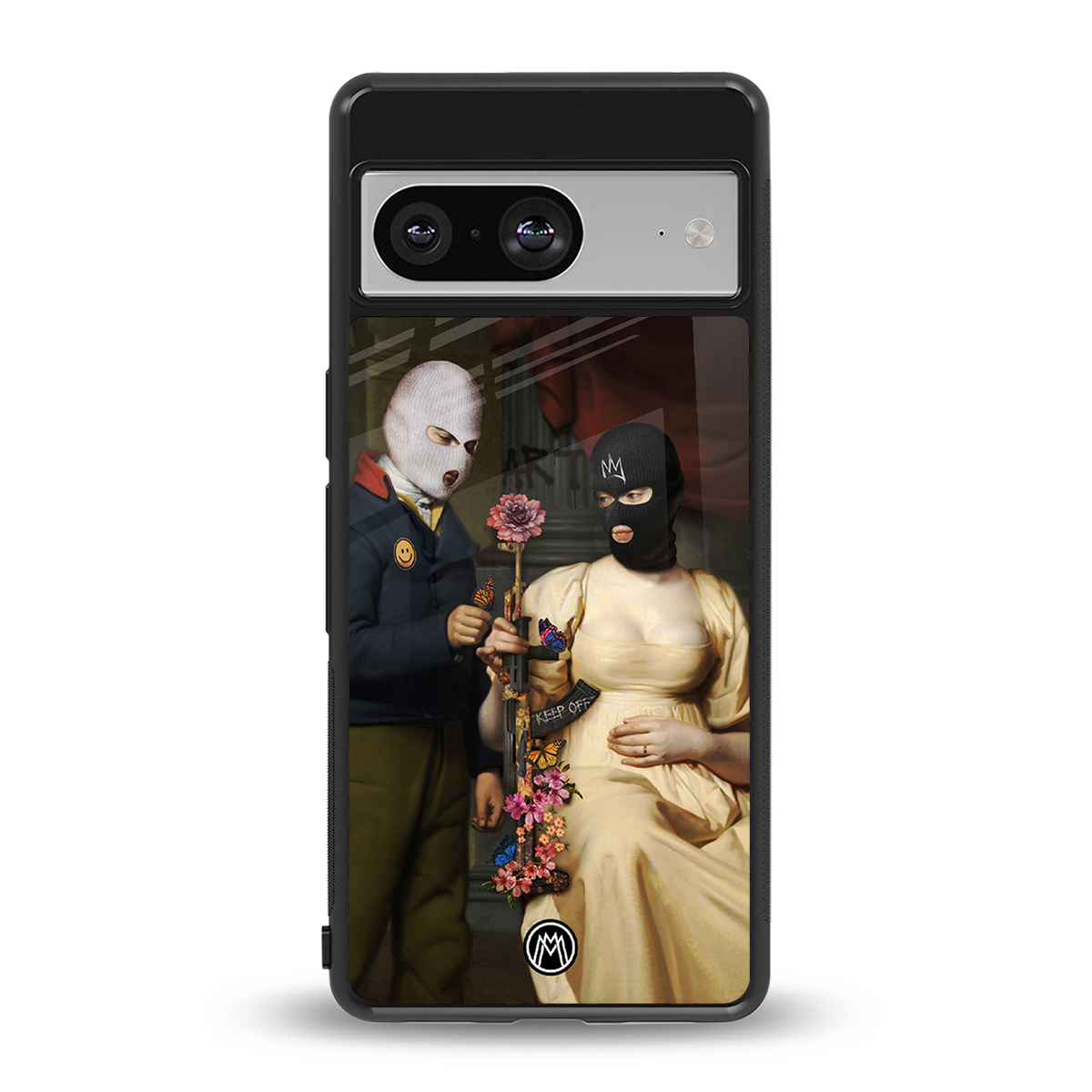 keep off back phone cover | glass case for Google Pixel 8